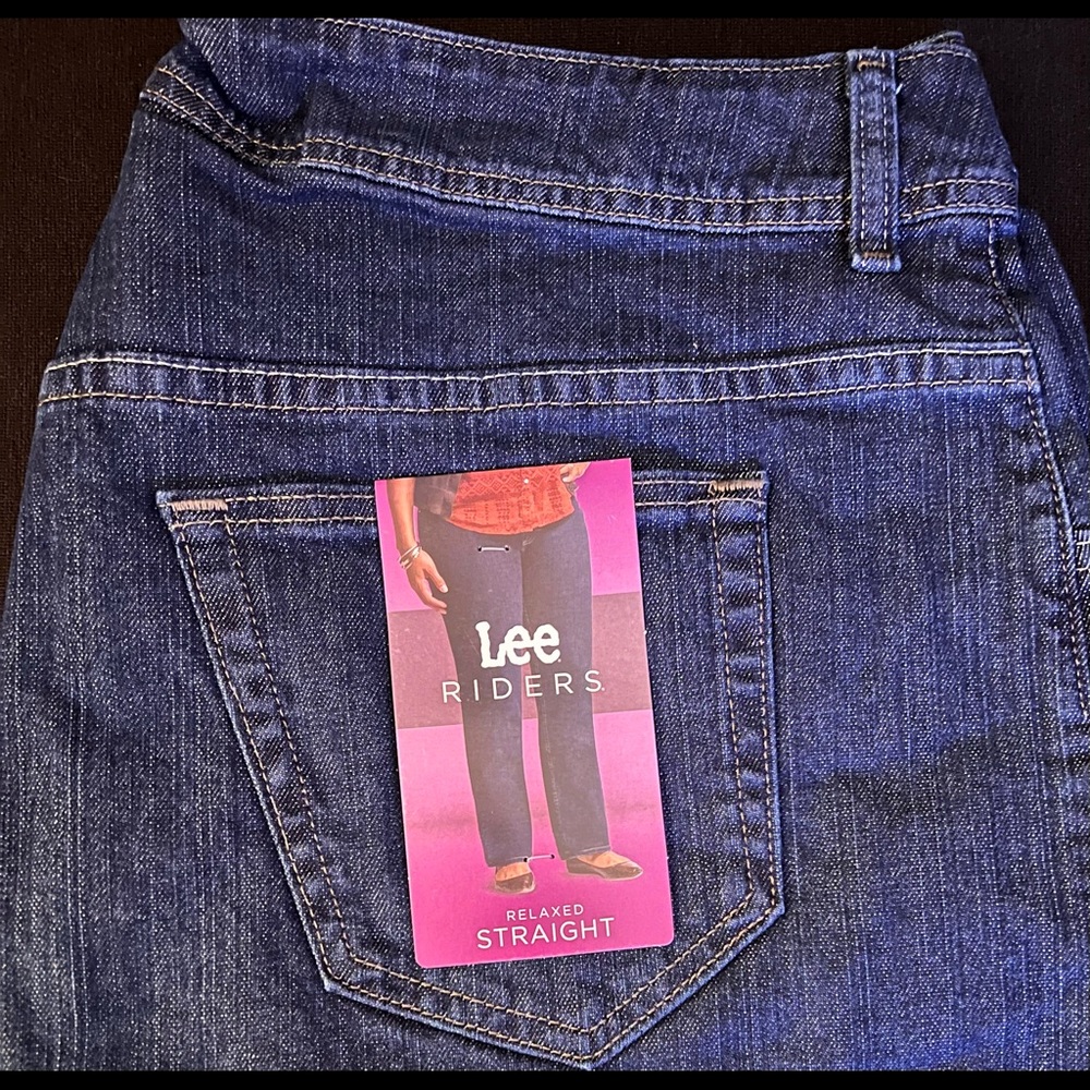 Lee Rider woman's jeans, relaxed straight leg, 18 (W) M